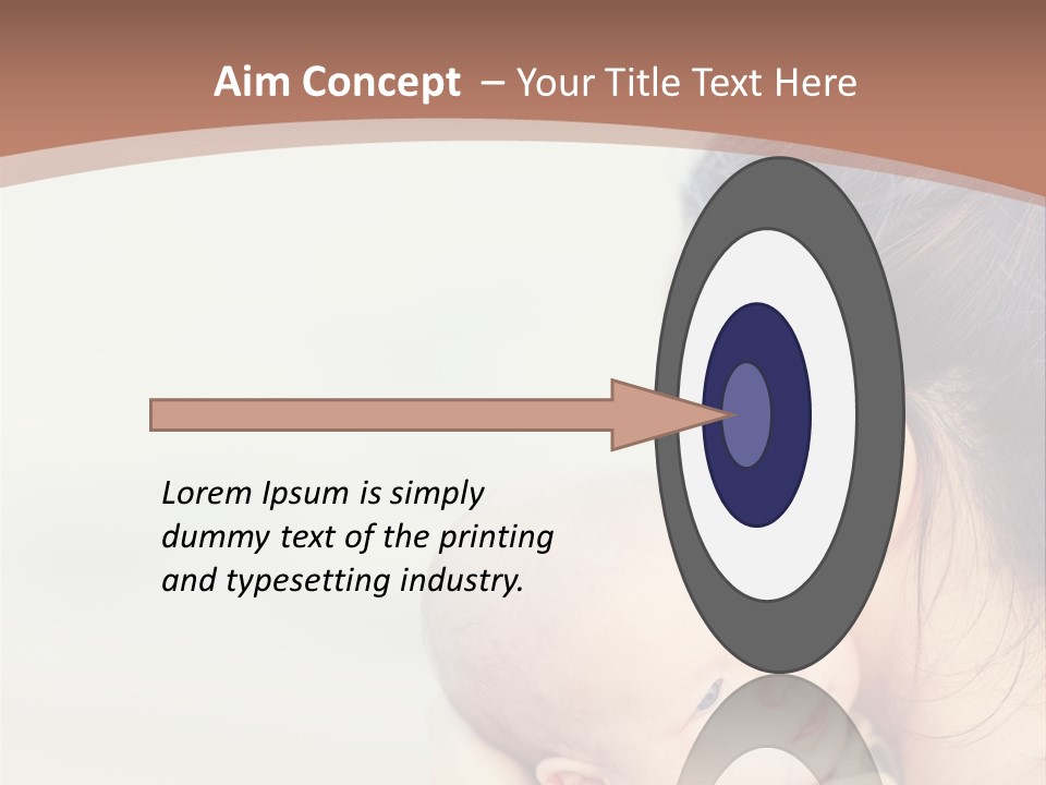 Mom With A Child PowerPoint Template