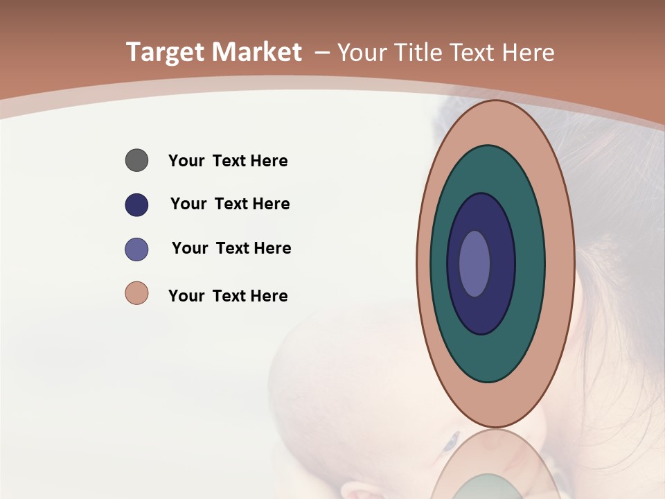 Mom With A Child PowerPoint Template