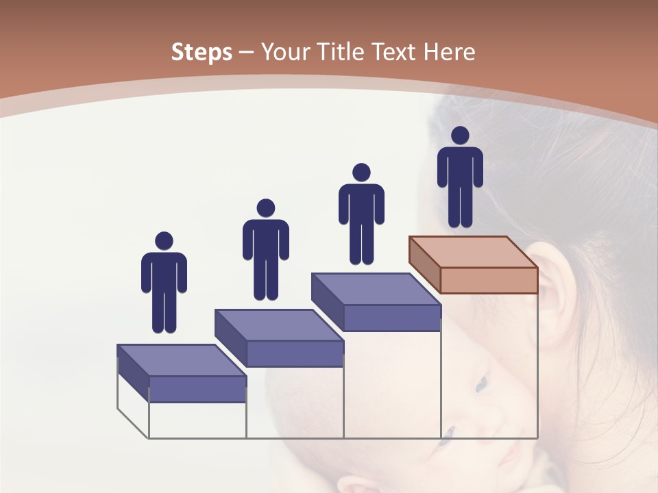 Mom With A Child PowerPoint Template