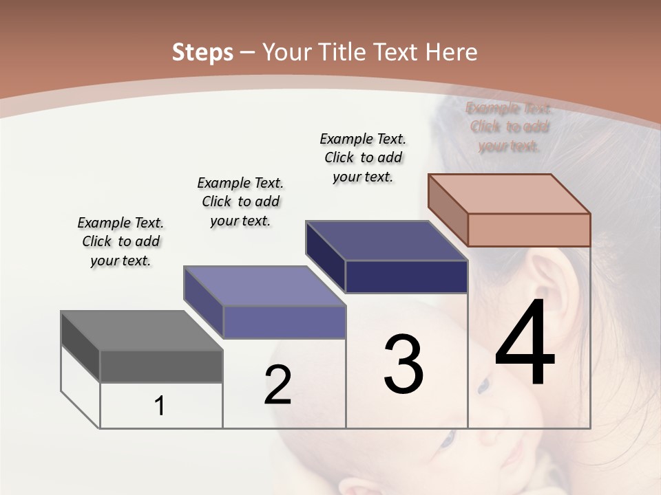 Mom With A Child PowerPoint Template