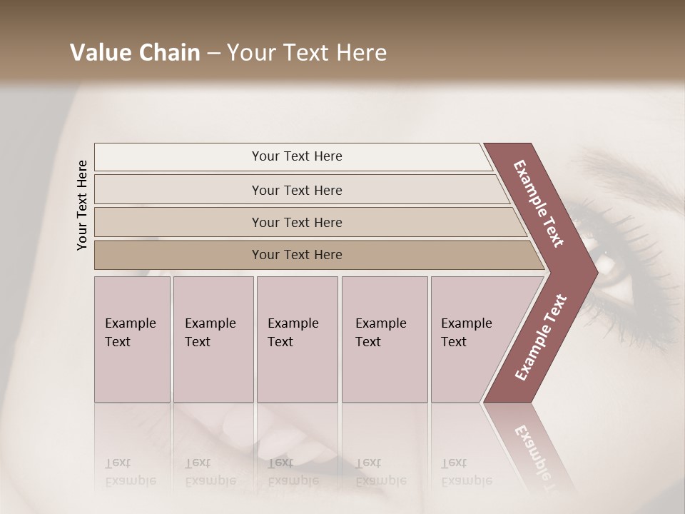 Girl Smiling PowerPoint Template