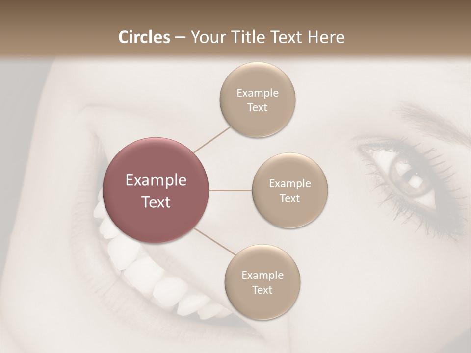 Girl Smiling PowerPoint Template