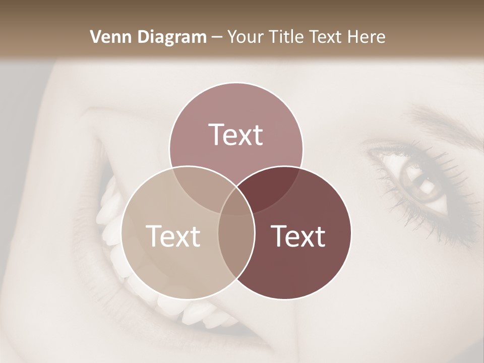 Girl Smiling PowerPoint Template