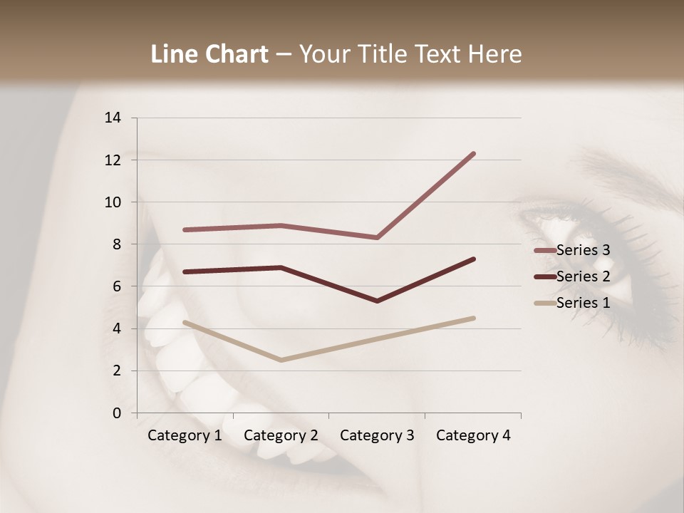 Girl Smiling PowerPoint Template