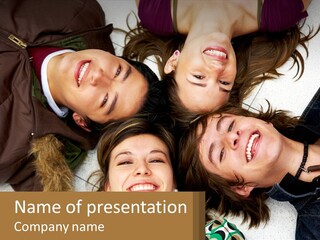 The Youth Are Fooling Around PowerPoint Template