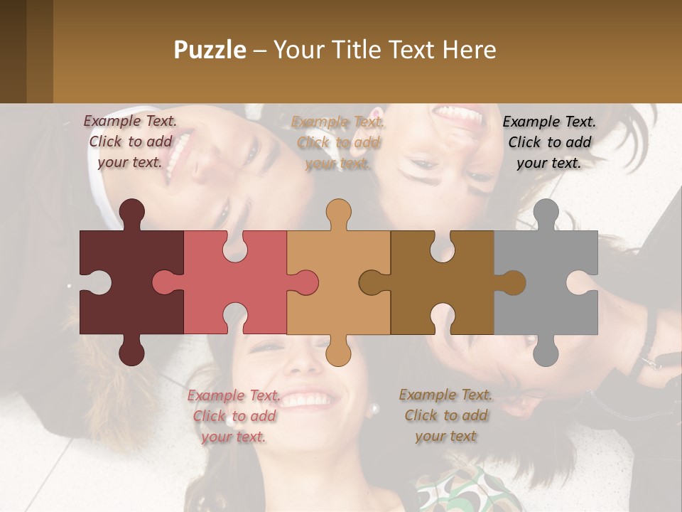 The Youth Are Fooling Around PowerPoint Template