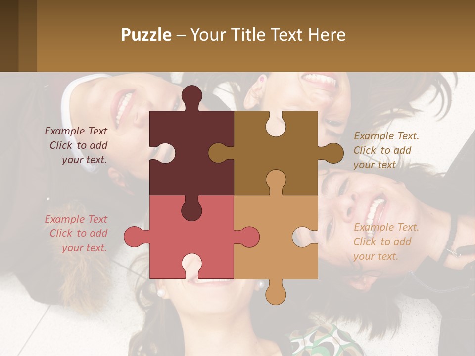 The Youth Are Fooling Around PowerPoint Template