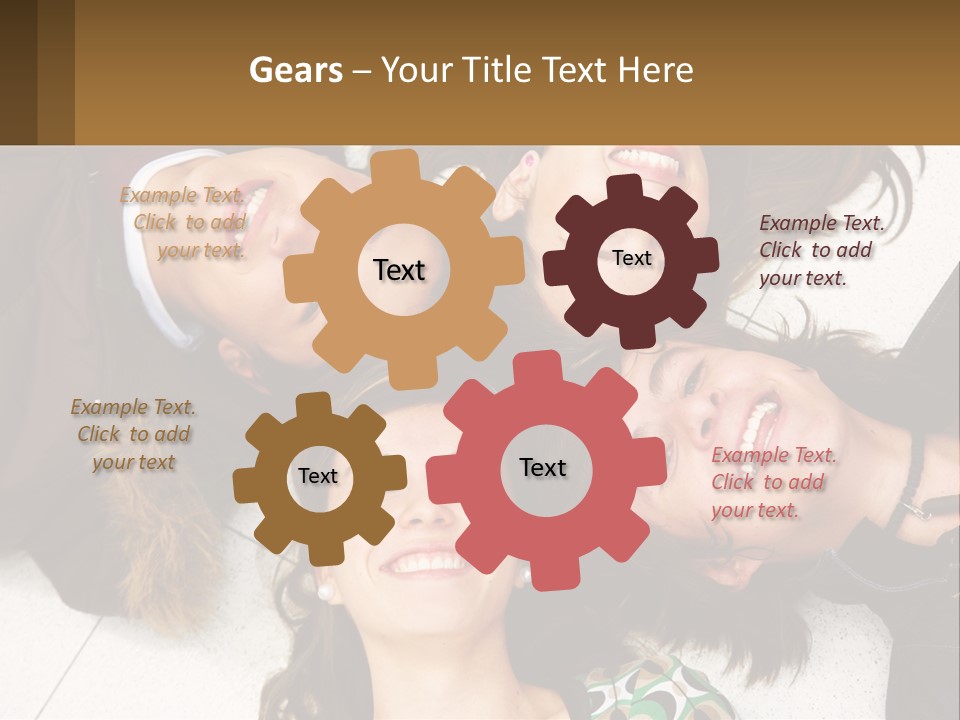 The Youth Are Fooling Around PowerPoint Template