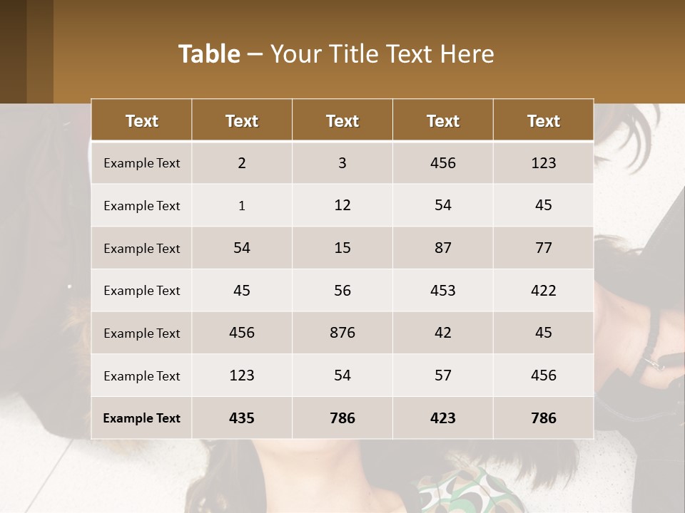 The Youth Are Fooling Around PowerPoint Template