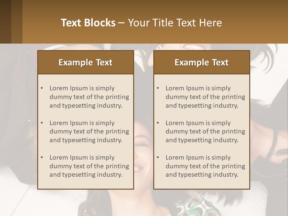 The Youth Are Fooling Around PowerPoint Template