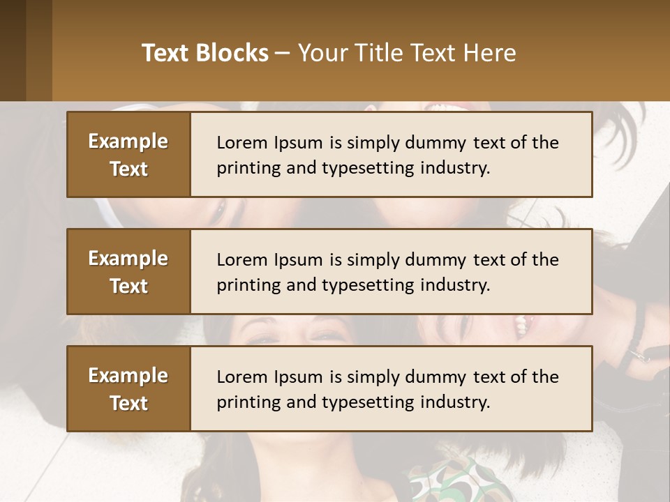 The Youth Are Fooling Around PowerPoint Template