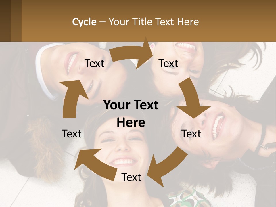 The Youth Are Fooling Around PowerPoint Template