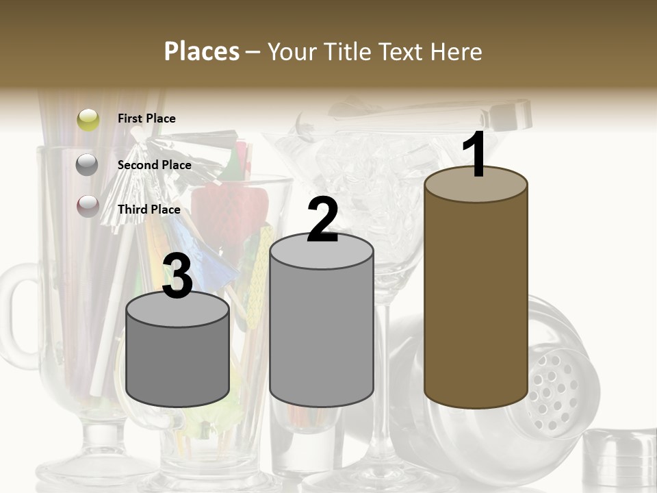 Cocktail Set PowerPoint Template