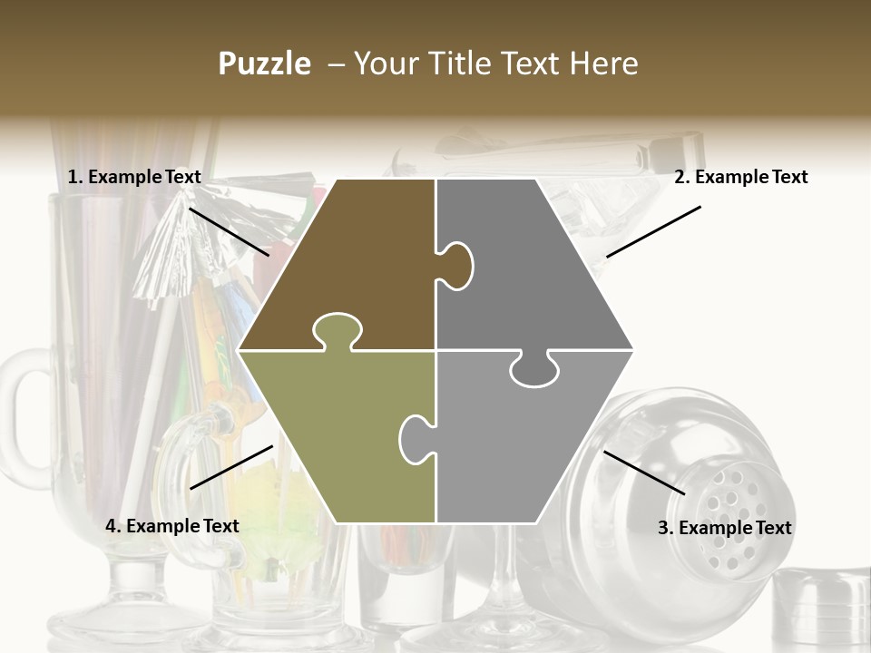 Cocktail Set PowerPoint Template