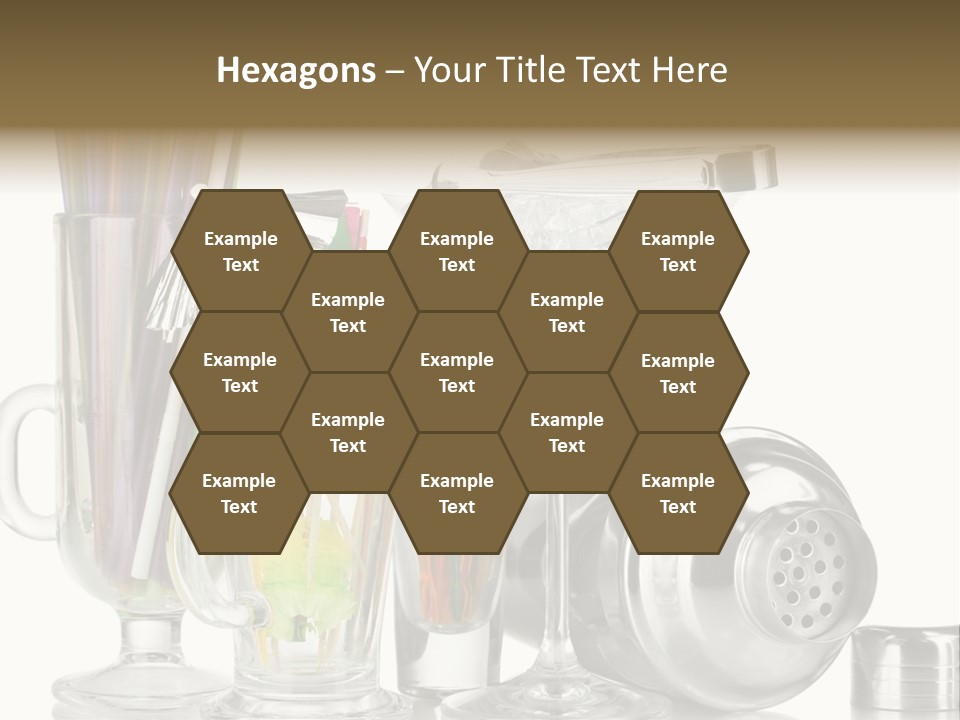 Cocktail Set PowerPoint Template