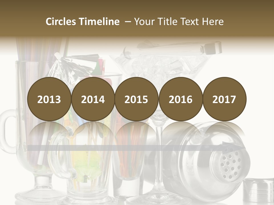 Cocktail Set PowerPoint Template