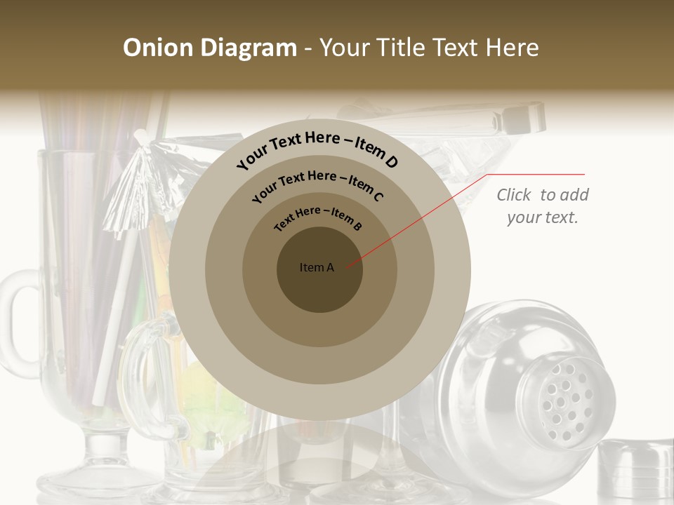 Cocktail Set PowerPoint Template