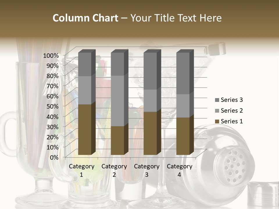 Cocktail Set PowerPoint Template