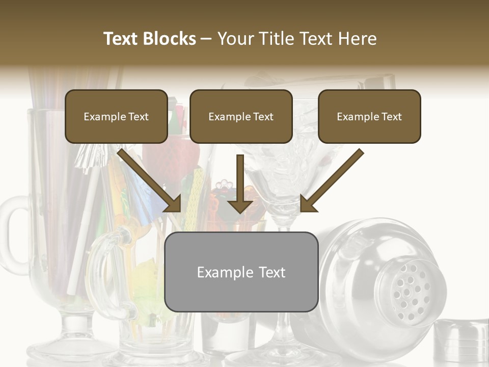 Cocktail Set PowerPoint Template