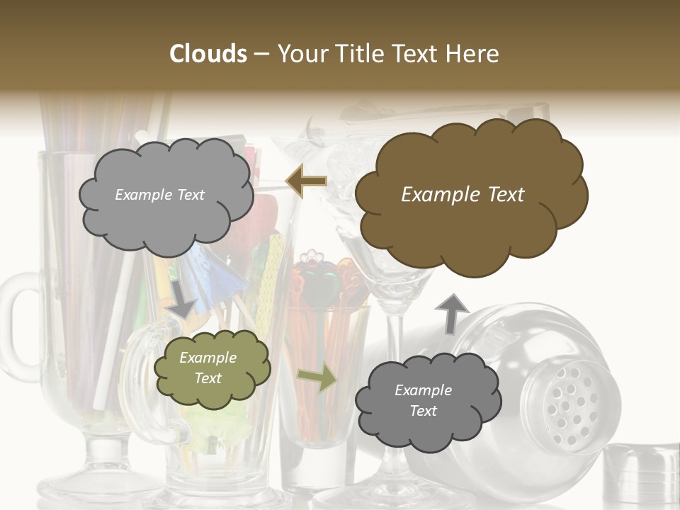 Cocktail Set PowerPoint Template