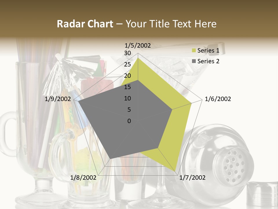 Cocktail Set PowerPoint Template