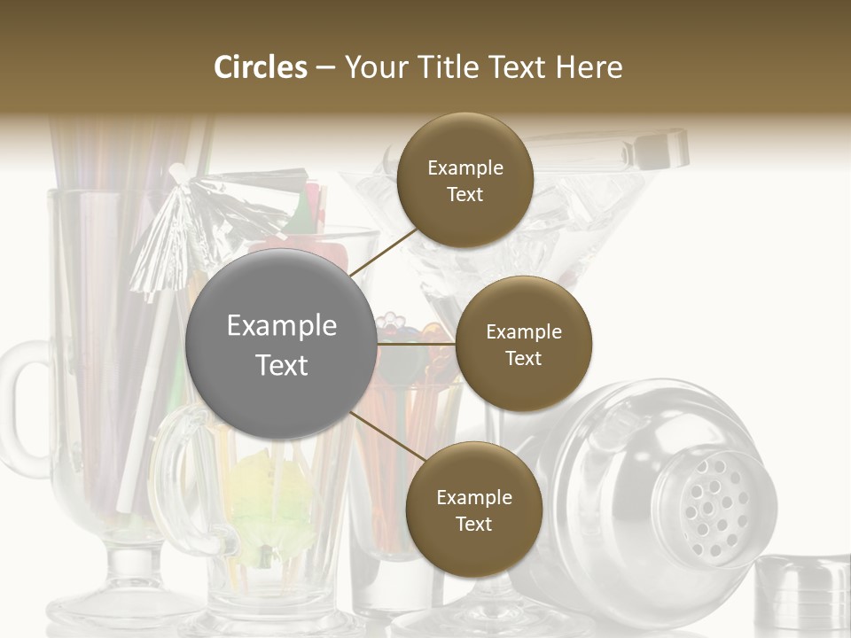 Cocktail Set PowerPoint Template