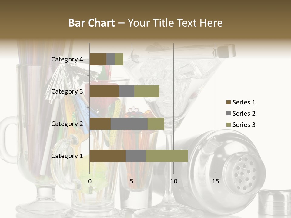 Cocktail Set PowerPoint Template