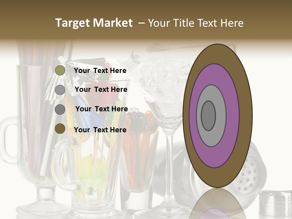 Cocktail Set PowerPoint Template