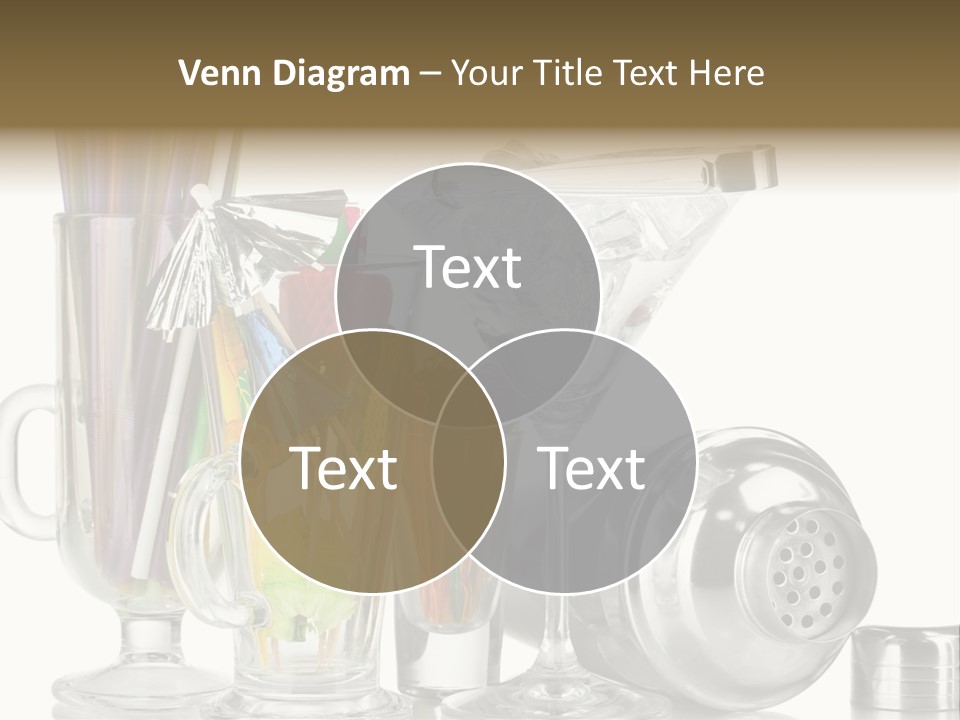 Cocktail Set PowerPoint Template