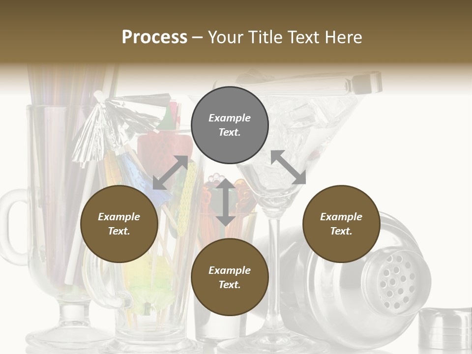 Cocktail Set PowerPoint Template