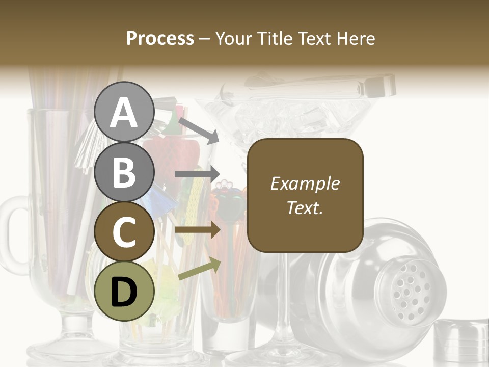 Cocktail Set PowerPoint Template