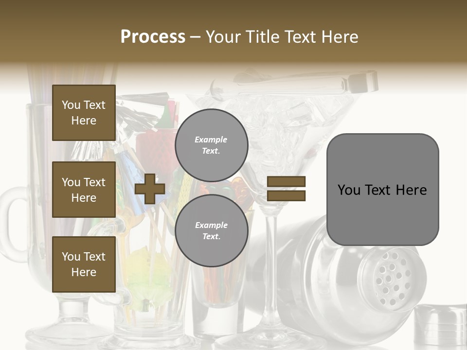 Cocktail Set PowerPoint Template