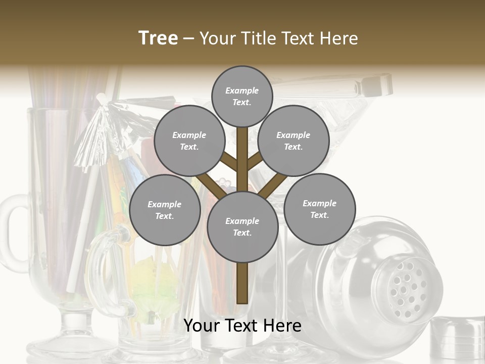Cocktail Set PowerPoint Template