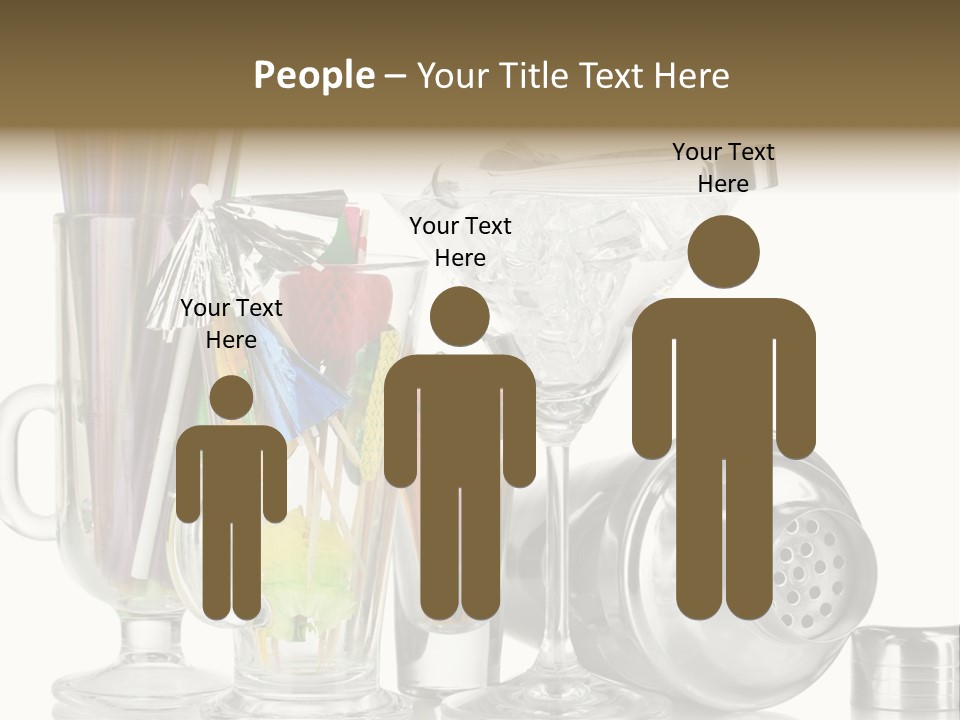 Cocktail Set PowerPoint Template