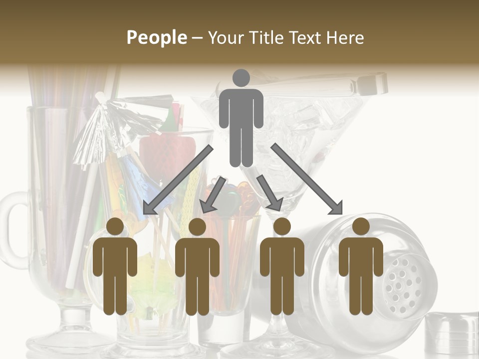 Cocktail Set PowerPoint Template