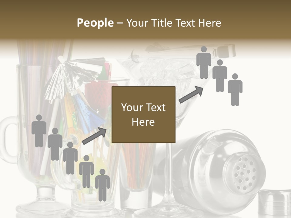 Cocktail Set PowerPoint Template