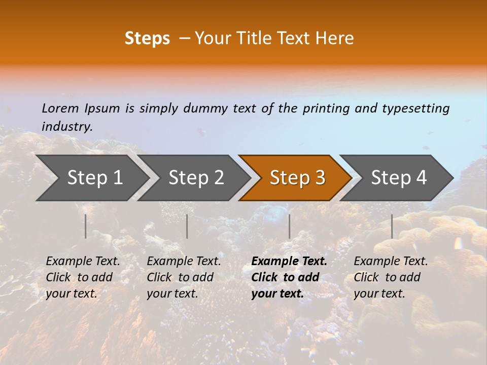 Coral Reef PowerPoint Template