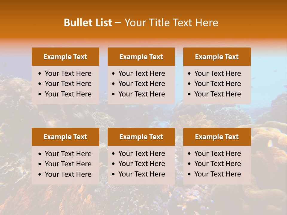 Coral Reef PowerPoint Template