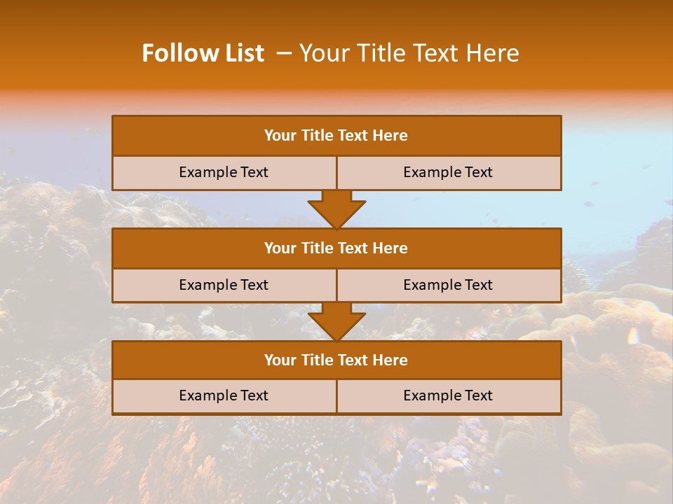 Coral Reef PowerPoint Template