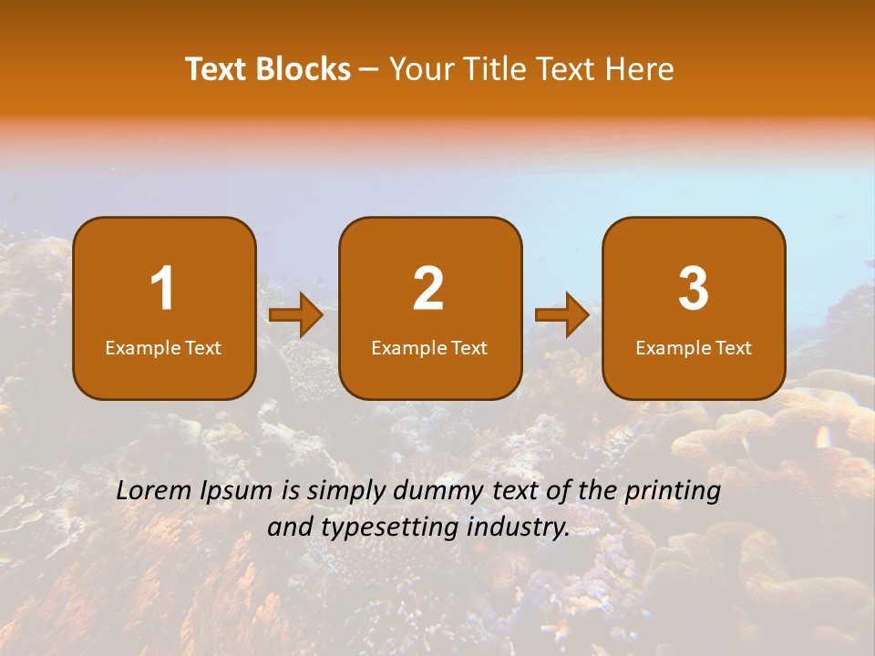 Coral Reef PowerPoint Template