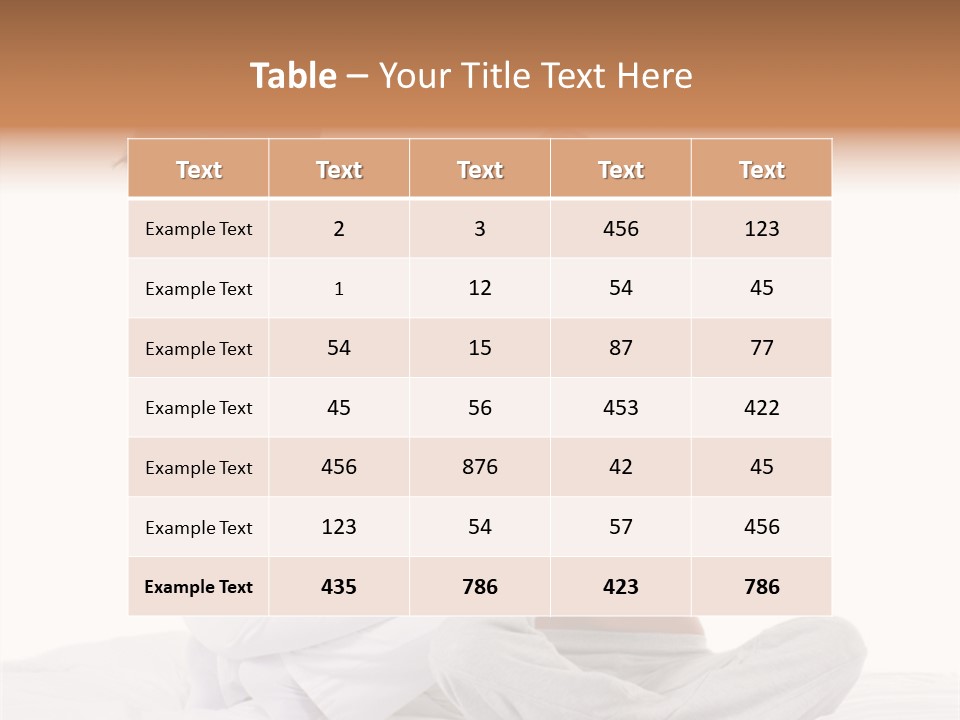 Trainer Helps To Do Aerobics Exercise PowerPoint Template