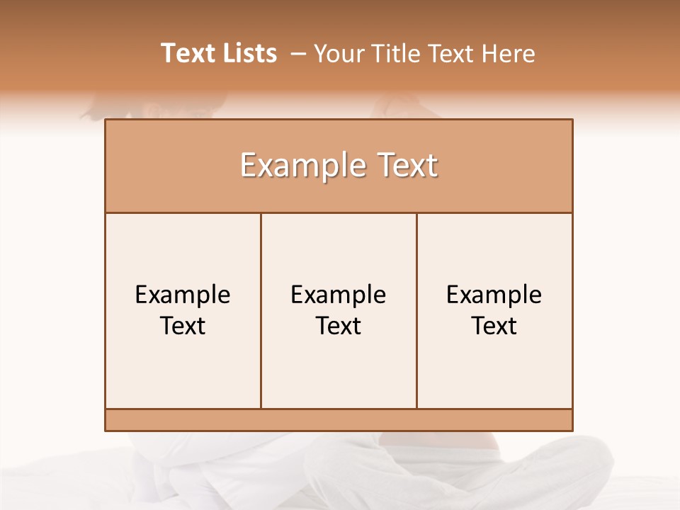 Trainer Helps To Do Aerobics Exercise PowerPoint Template