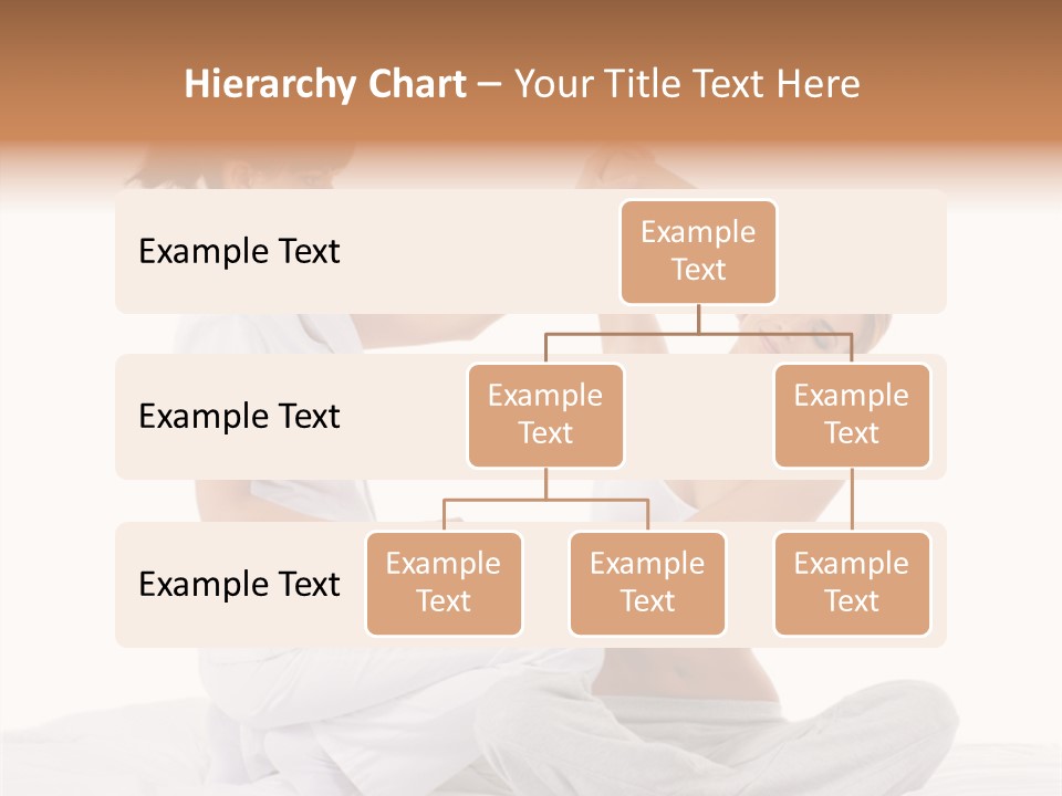 Trainer Helps To Do Aerobics Exercise PowerPoint Template