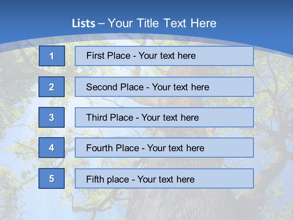 Old Tree PowerPoint Template