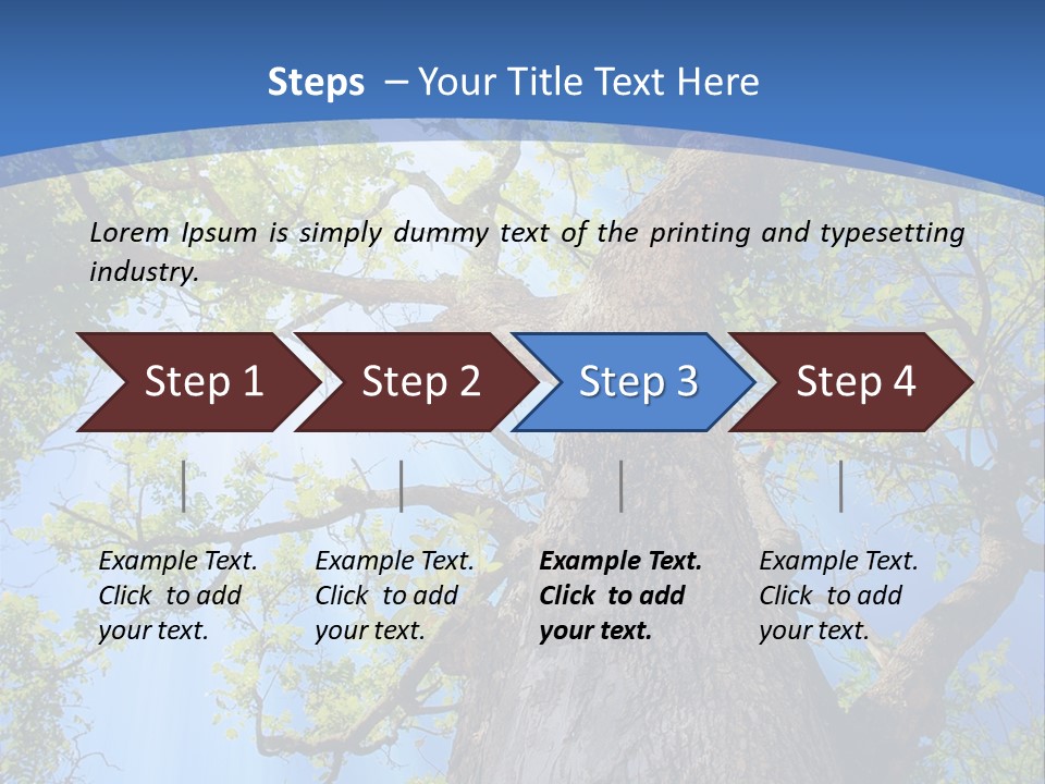 Old Tree PowerPoint Template