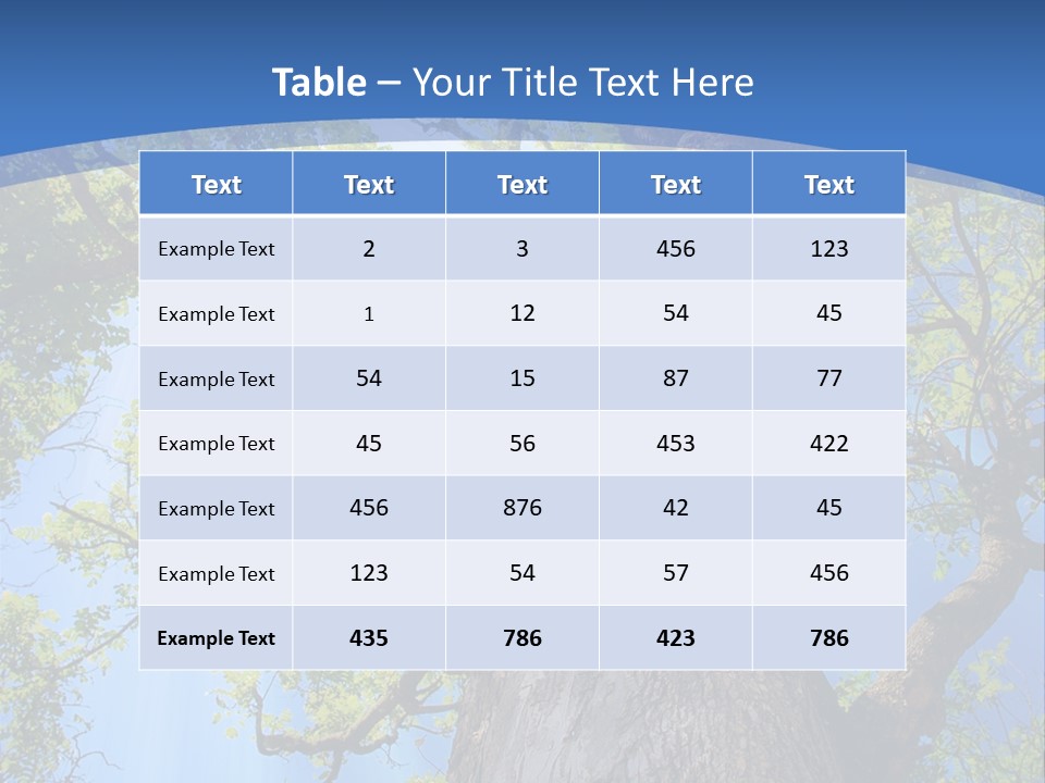 Old Tree PowerPoint Template