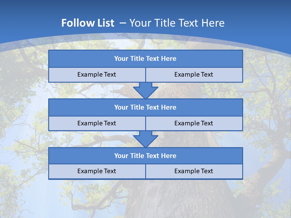 Old Tree PowerPoint Template