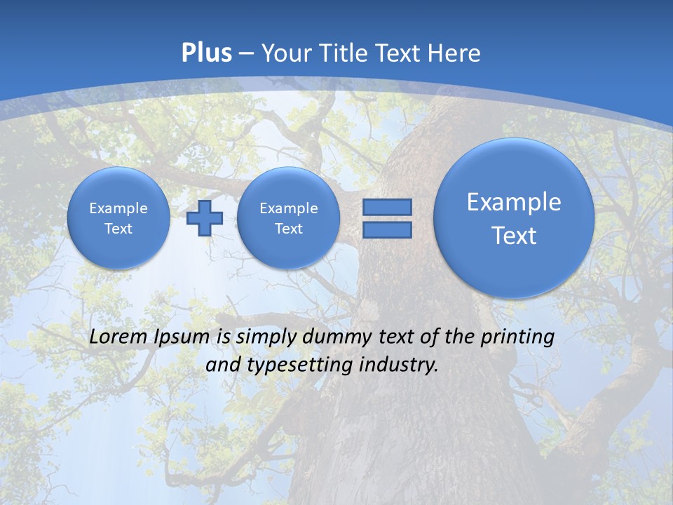 Old Tree PowerPoint Template
