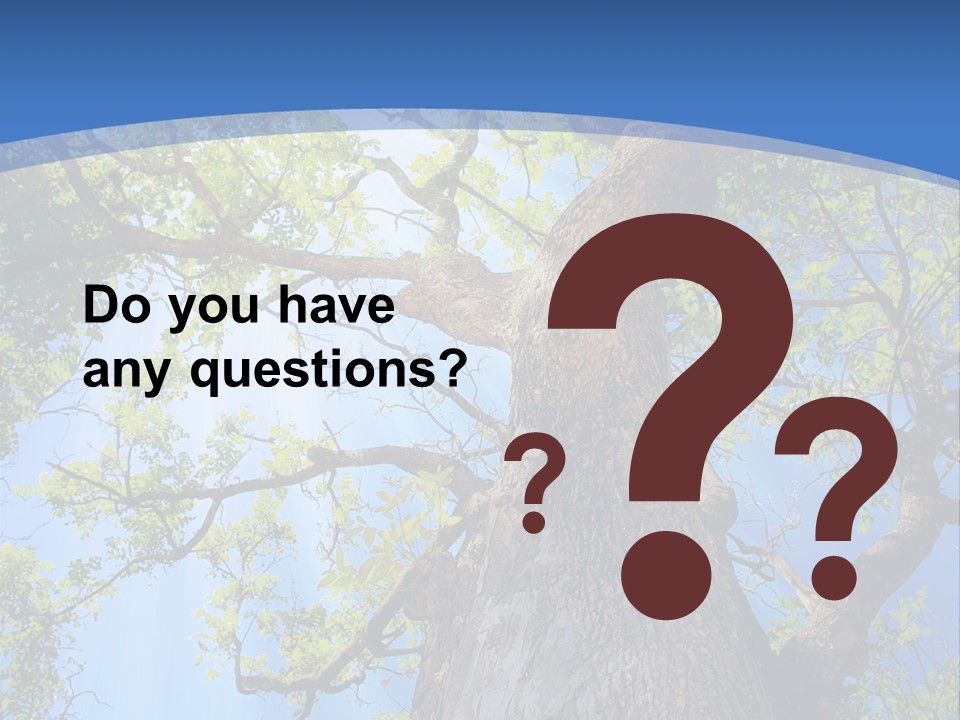 Old Tree PowerPoint Template