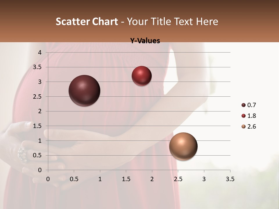 Pregnant Girl PowerPoint Template